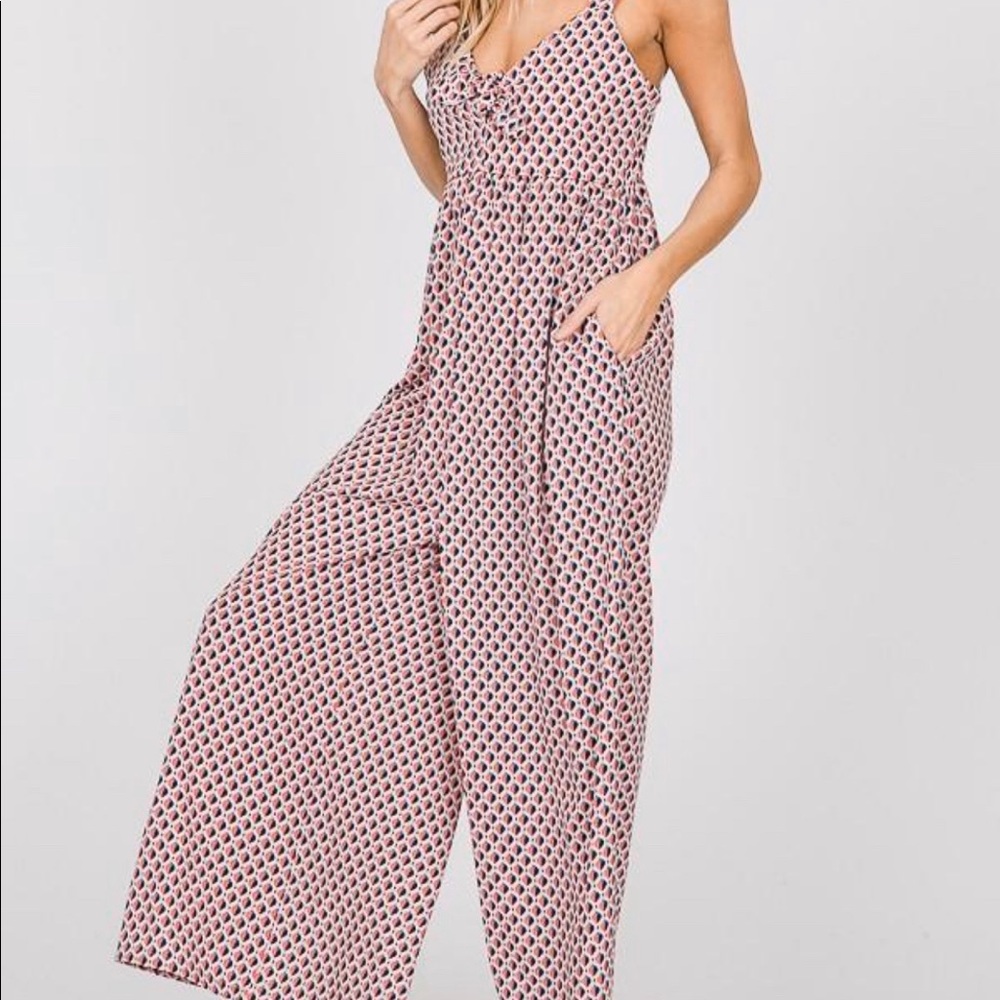 Front tie jumper